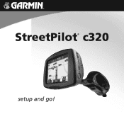 Garmin StreetPilot C320 Quick Reference Guide