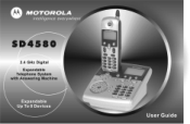 Motorola SD4581 User Guide