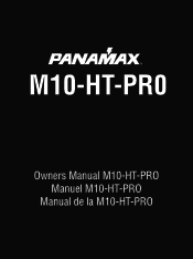Panamax M10-HT-PRO Manual