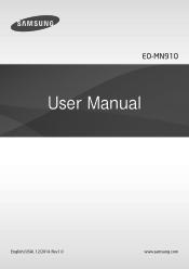 Samsung EO-MN910BW User Manual