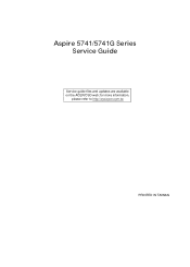 Acer Aspire 5741 Service Guide