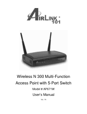 Airlink AP671W User Manual