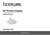Lexmark N5 Wireless Adapter Getting Started