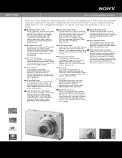 Sony DSC-S780 Marketing Specifications (DSC-S780)