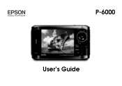 Epson P6000 User's Guide
