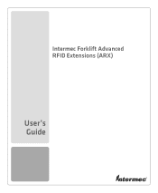 Intermec IV7 Intermec Forklift Advanced RFID Extensions (ARX) User's Guide