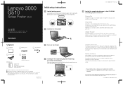 Lenovo G510 Lenovo 3000 G510 Setup Poster V2.0