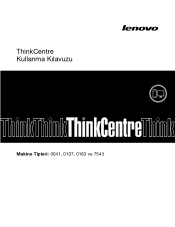 Lenovo ThinkCentre A85 (Turkish) User guide