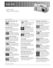 Sony DSC-P8 Marketing Specifications