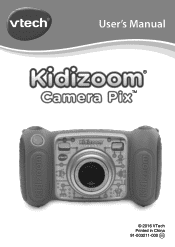 Vtech Kidizoom Camera Pix Pink User Manual