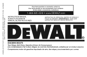 Dewalt DXCMH1393075 Instruction Manual