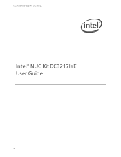 Intel NUC5i5RYK User Guide
