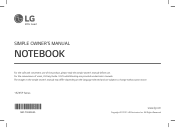 LG 15Z95P-P.AAB8U1 Owners Manual