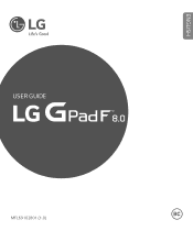 LG G Pad F 8.0inch 2nd Gen ACG Owners Manual 1