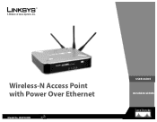 Linksys SRW224P Cisco WAP4400N Wireless-N Access Point with PoE Administration Guide