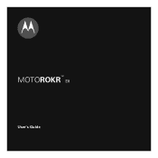 Motorola MOTOROKR E8 User Guide