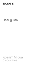 Sony Ericsson Xperia M dual User Guide