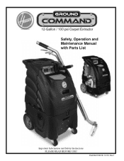 Hoover CH83020 Manual