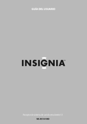 Insignia NS-R5101HD User Manual (Spanish)