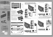 Insignia NS-39D240A13 Quick Setup Guide (Spanish)
