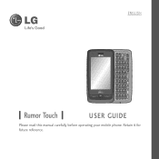 LG VM510 Specification