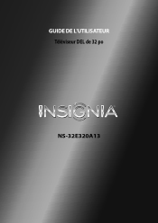 Insignia NS-32E320A13 User Manual (French)