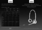 Jabra UC VOICE Product Brochure