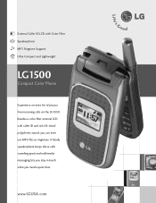 LG LG1500 Data Sheet