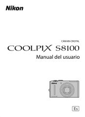 Nikon COOLPIX S8100 S8100 User's Manual (Spanish)