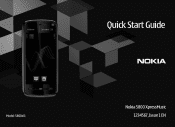 Nokia 5800 XpressMusic Nokia 5800 XpressMusic Quick Start Guide in UK English