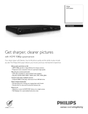 Philips DVP3560K Leaflet