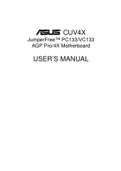 Asus CUV4X CUV4X User Manual