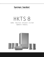 Harman Kardon HKTS 8 Owners Manual