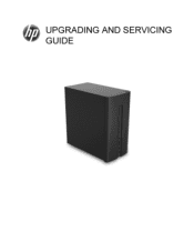 HP Slimline 260-a100 Upgrading and Servicing Guide 1
