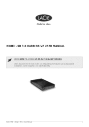 Lacie Rikiki USB 3.0 User Manual