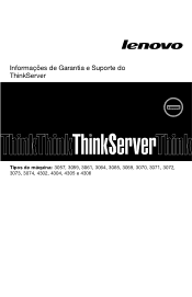 Lenovo ThinkServer RD330 (Brazilian Portuguese) Warranty and Support Information
