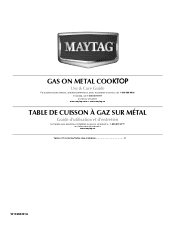Maytag MGC7430WS Owners Manual