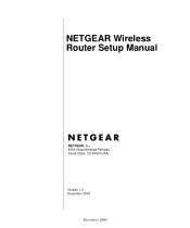 Netgear WGM124 WGM124 Setup Manual