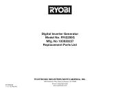 Ryobi RYi1000 User Manual 8