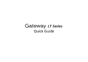 Gateway LT3103u Quick Guide