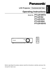 Panasonic PT-LB10NTU Portable Projector