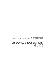 Acer Chromebook Spin 514 CP514-1HH Lifecycle Extension Guide