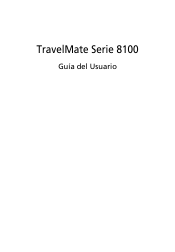 Acer TravelMate 8100 TravelMate 8100 User's Guide ES