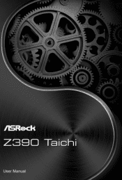 ASRock Z390 Taichi User Manual