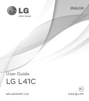 LG L41C User Guide
