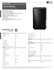 LG UD501KOG5 Specification