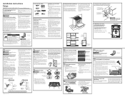 GE PGS920SEFSS Installation Instructions