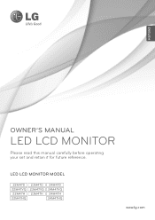 LG 24M47H-P Owners Manual - English