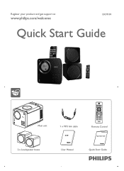 Philips DCM109 Quick start guide