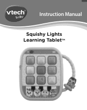 Vtech Squishy Lights Learning Tablet User Manual
